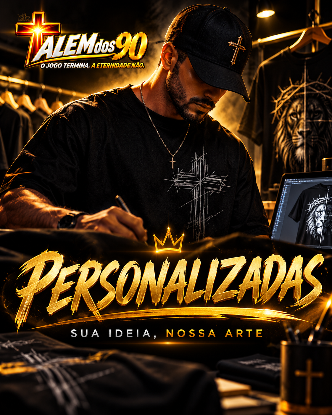 Além dos 90 no Instagram